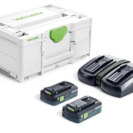 Afbeelding Festool energie set SYS 18V 2x4,0/TCL6DUO
