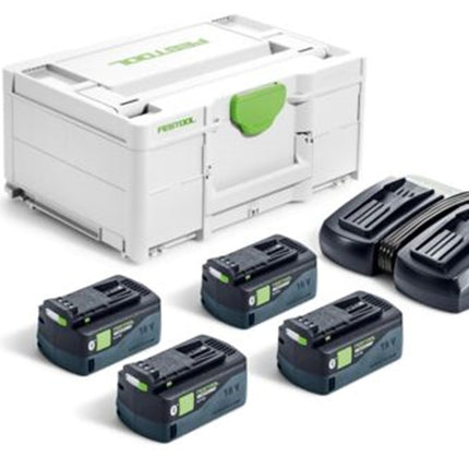 Afbeelding Festool energie-set SYS 18V 4xHP5,0/TCL6DUO
