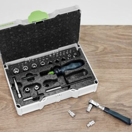 Afbeelding Festool ratelset SYS3 S 76-1/4"-CE RA