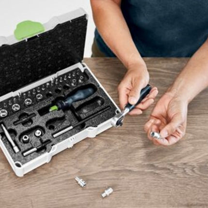 Afbeelding Festool ratelset SYS3 S 76-1/4"-CE RA