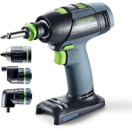 Afbeelding Festool accu-schroefboormachine T18+3 Basic-Set