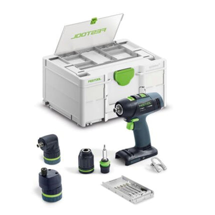 Afbeelding Festool accu-schroefboormachine T18+3 Basic-Set