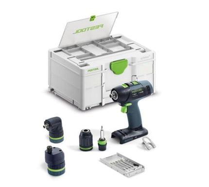 Afbeelding Festool accu-schroefboormachine T18+3 Basic-Set