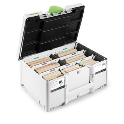 Afbeelding Festool domino xl assortiment DS/XL D12/D14 128x BU