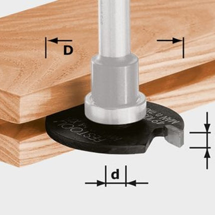 Festool HW D40X2,5 SCHIJFGROEFFREES