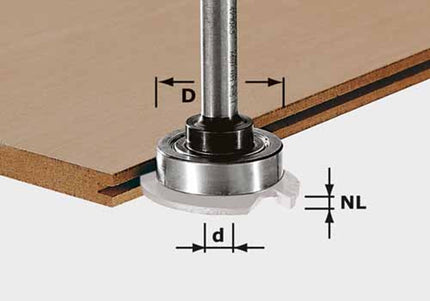Freesspindel S8 1,5-5 KL28