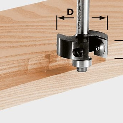 Afbeelding Festool keermes-groeffrees HW schacht 8 mm HW S8 D38/12