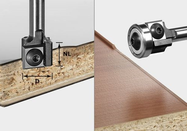Afbeelding Festool keermes-kantenfrees hw S8 HW D19 12x12 KL OFK