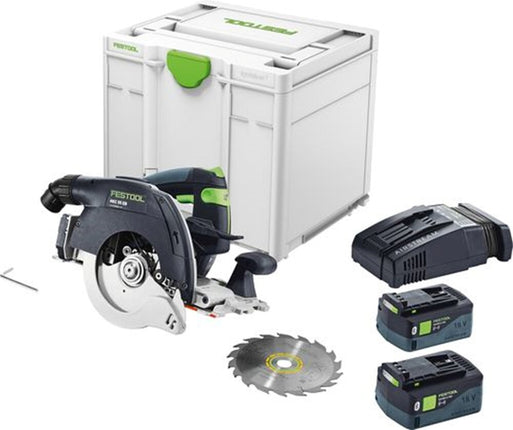 Festool HKC 55 5,0 EBI-Plus-SCA Accu-Pendelkapzaagmachine - 577678 (accu cirkelzaag)