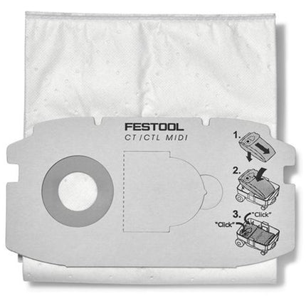 Afbeelding Festool selfclean filterzak SC FIS-CT MIDI/5
