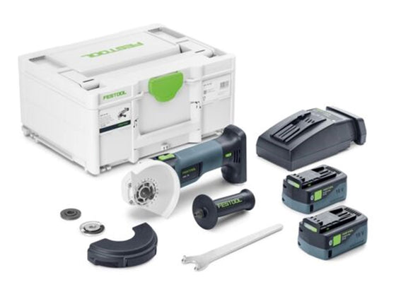 Festool Accu Haakse Slijper AGC 18-125 5,0 EBI-Plus - 578368